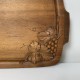 Plateau en bois scuplté de style Art Nouveau Marbois