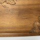 Plateau en bois scuplté de style Art Nouveau Marbois