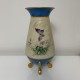 Vase en porcelaine à décor de papillons époque Napoléon 3