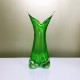 Grand Vase Murano Vert Vintage