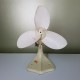 Ventilateur AirFray dit "Patte de canard" Vintage 1950