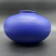 Vase allemand en céramique émail bleu Fat Lava Era 690 18 Bay Keramik