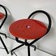 Paire de tabouret Tubecon Design Marinakis Greece 1980