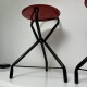 Paire de tabouret Tubecon Design Marinakis Greece 1980