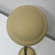 Lampe de bureau beige et métal doré vintage 50 60 possible applique