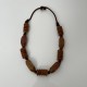 Collier en bakelite Art Deco forme rare inhabituelle Catalin