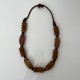 Collier en bakelite Art Deco forme rare inhabituelle Catalin