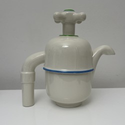 Theiere robinet Carlton ware vintage en céramique