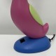 Lampe en plastique design vintage flamant rose toucan style 1980