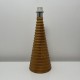 Pied de lampe en bois tourné style scandinave vintage CONRAN