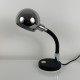 Lampe de bureau abat jour boule chromé flexible vintage