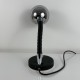 Lampe de bureau abat jour boule chromé flexible vintage