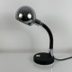 Lampe de bureau abat jour boule chromé flexible vintage