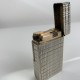 Briquet a gaz Dupont Plaqué Argent en boite Ligne 1 BR