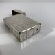 Briquet a gaz Dupont Plaqué Argent en boite Ligne 1 BR