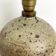 Pied de lampe boule en gres pyrite DLG La Borne Tiffoche