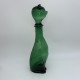 Bouteille carafe empoli en forme de chat vintage