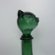 Bouteille carafe empoli en forme de chat vintage