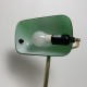 Lampe style banquier opaline verte