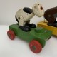 Jouets ancien en bois Suedois Swedish wooden toys 1930 Brio ?