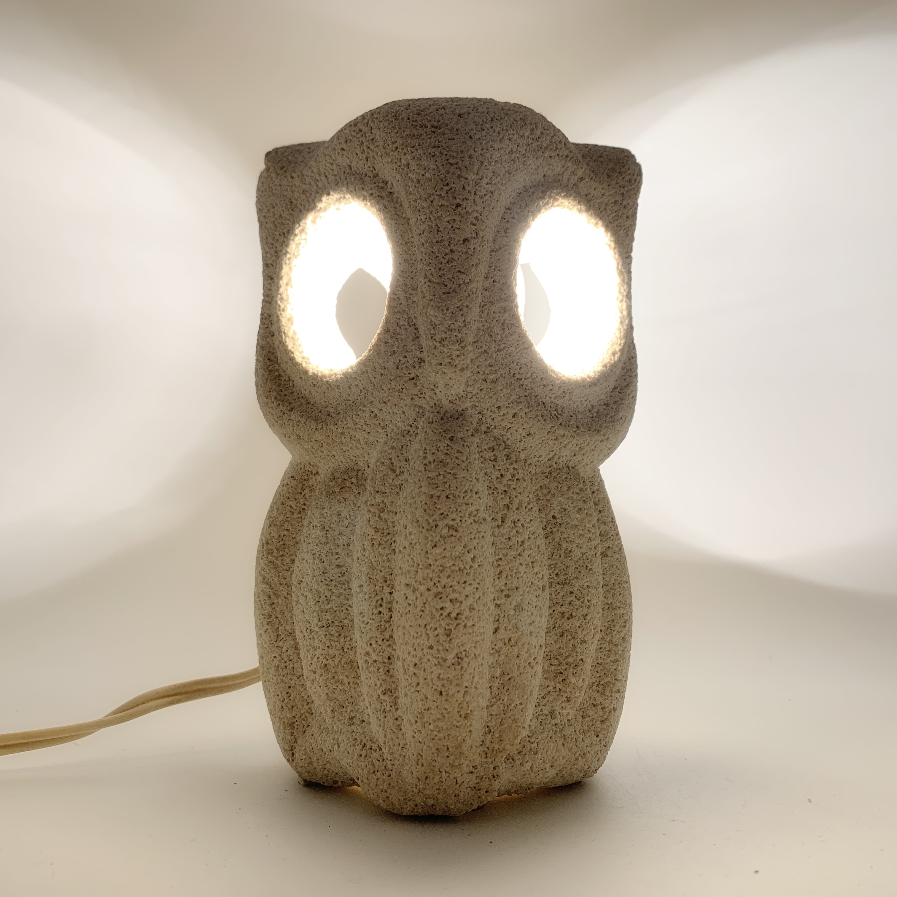 Lampe hibou, chouette, Albert Tormos, vintage - Acolytes Antique