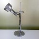 Lampe de bureau articulé chrome et aluminium brossé