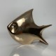 Cendrier poisson en bronze design vintage Andre Bloc